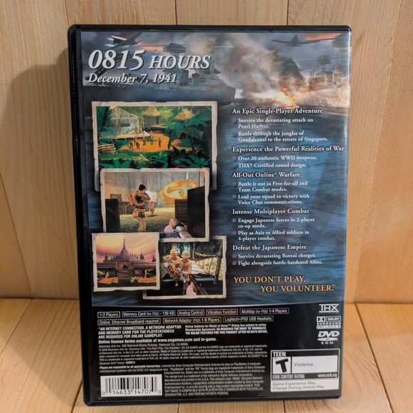Medal of Honor: Rising Sun for PlayStation 2 Game Used - Picture 3 of 5